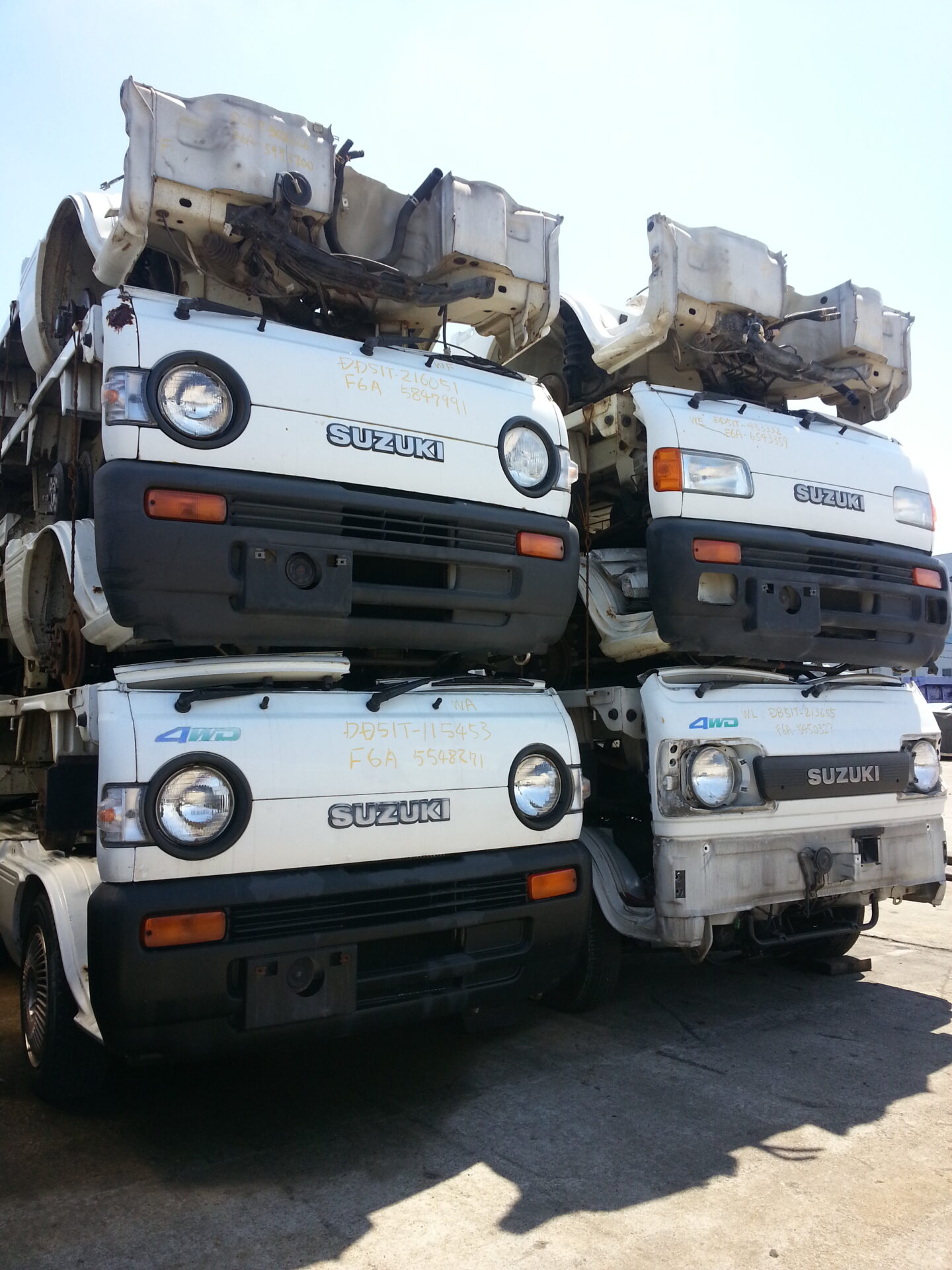 海外向けコンテナ🚢