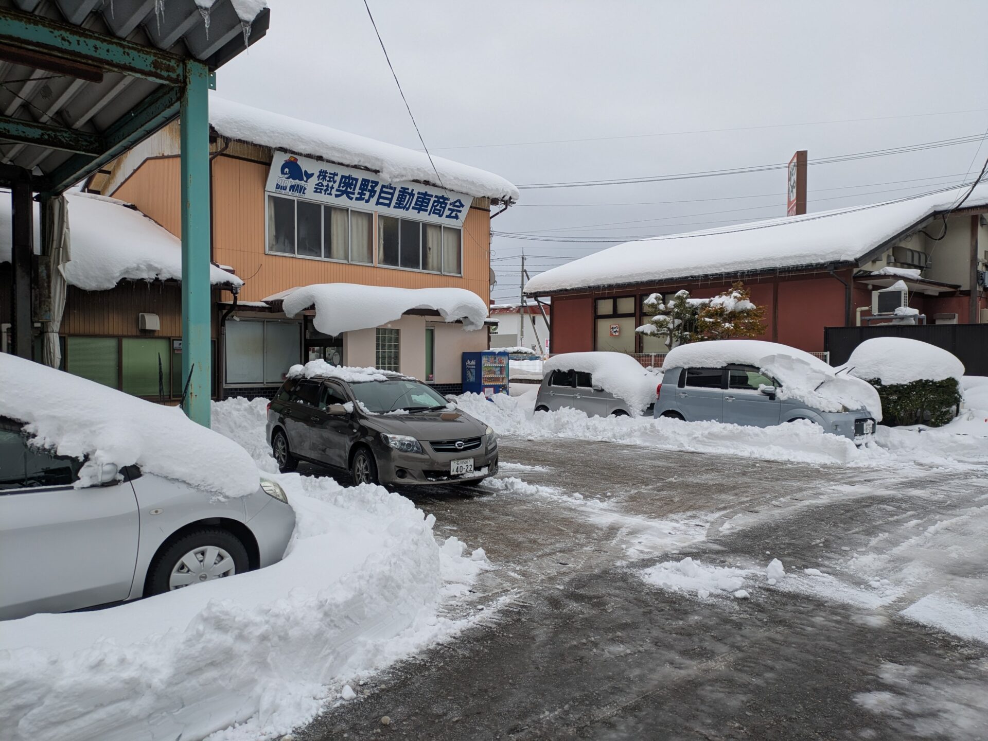 記録的な大雪⛄