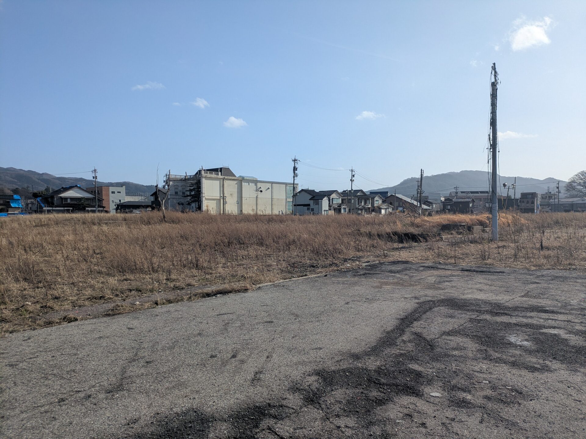 一日も早い復興を・・・