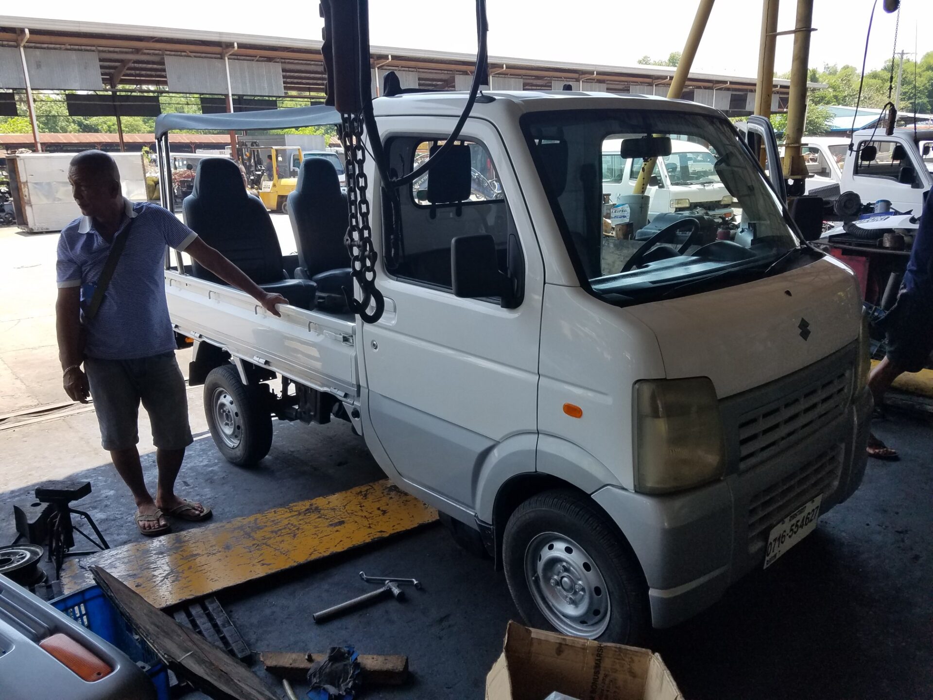 新しい車に変身🚙
