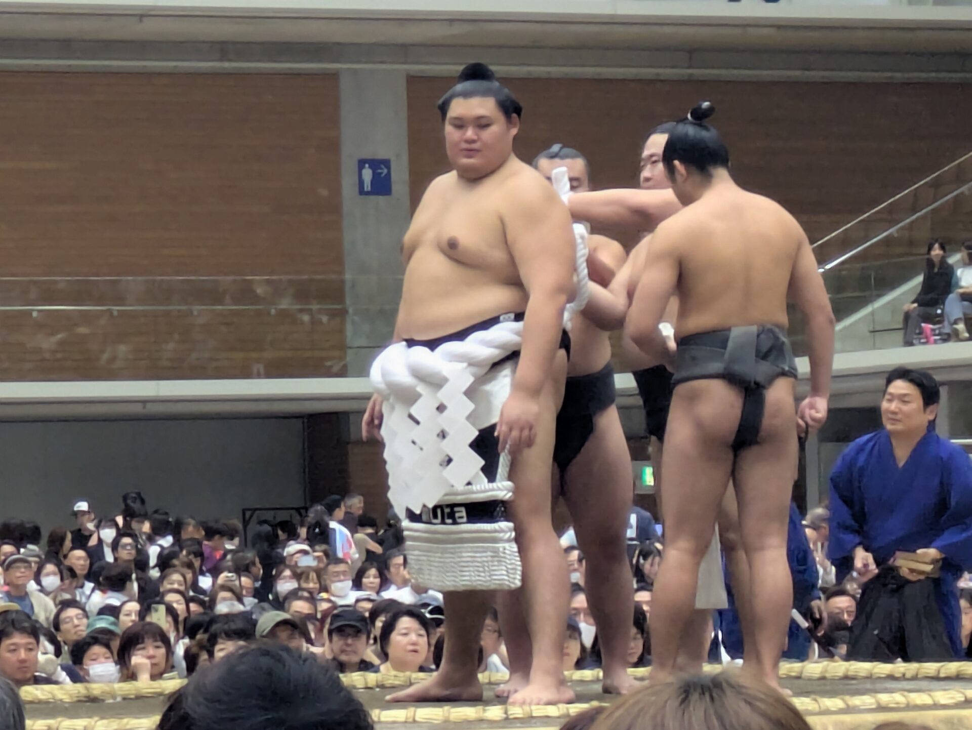 大相撲金沢巡業に行きました😊