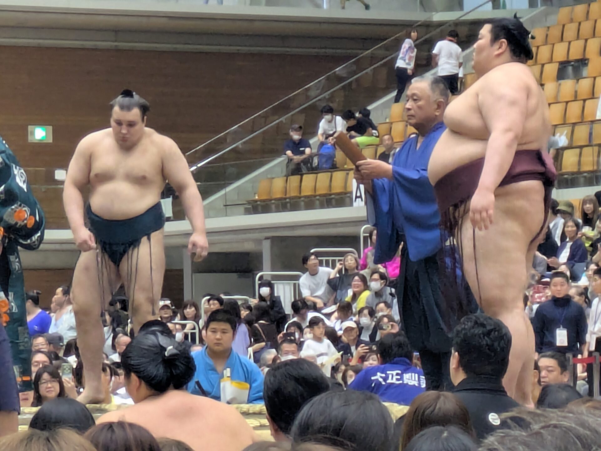 大相撲金沢巡業に行きました😊
