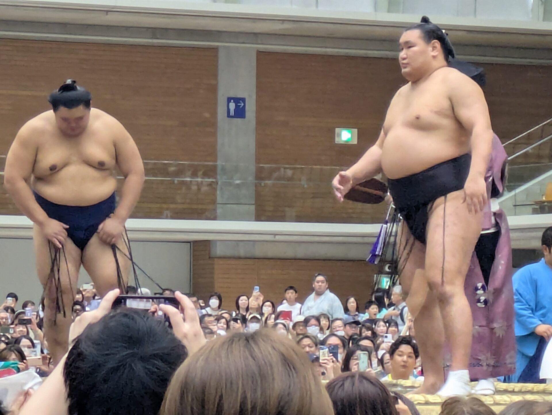 大相撲金沢巡業に行きました😊